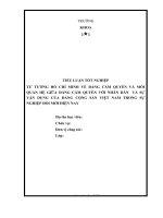 TIỂU LUẬN tốt NGHIỆP   tư TƯỞNG hồ CHÍ MINH về ĐẢNG cầm QUYỀN và mối QUAN hệ GIỮA ĐẢNG cầm QUYỀN với NHÂN dân  và sự vận DỤNG của ĐẢNG CỘNG sản VIỆT NAM TRONG sự NGHIỆP đổi mới HIỆN NAY