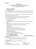 Tuần 20 GIÁO án TIẾNG VIỆT lớp 3 kết nối TRI THỨC CV 2345 