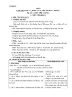 Tuần 23 GIÁO án môn TOÁN lớp 3 kết nối TRI THỨC CV2345 