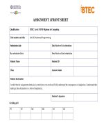 ASM 1 Advanced Programming 1651FPT Greenwich (Full Distinction criteria) (new 2022))