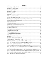 Hoàn thiện kế toán quản trị trong các công ty lâm nghiệp trên địa bàn tỉnh Tuyên Quang