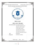 Tìm hiểu lý thuyết cấp bậc nhu cầu của abraham maslow và lý thuyết ERG của clayton alderfer, từ đó rút ra các biện pháp động viên nhân viên 