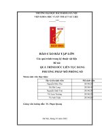 BÁO cáo bài tập lớn các quá trình trong kỹ thuật vật liệu đề tài QUÁ TRÌNH đúc LIÊN tục BẰNG PHƯƠNG PHÁP mô PHỎNG số 