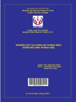 Nghiên cứu thi công hệ thống điều khiển mô hình phanh abs ngành công nghệ kỹ thuật ô tô 