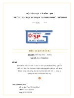 Quan điểm triết học Mác - Lênin về mối quan hệ biện chứng giữa vật chất và ý thức. Sự vận dụng ý nghĩa phương pháp luận của mối quan hệ này trong cuộc sống, học tập của bản thân sinh viên