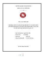 PHÉP BIỆN CHỨNG về mối LIÊN hệ PHỔ BIẾN và vận DỤNG PHÂN TÍCH mối LIÊN hệ GIỮA xây DỰNG nền KINH tế độc lập tự CHỦ với CHỦ ĐỘNG hội NHẬP KINH tế QUỐC tế 