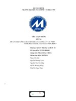 DỰ án VINHOMES GRAND PARK của CÔNG TY cổ PHẦN VINHOMES THUỘC tập đoàn VINGROUP 