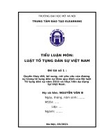 Quyền thay đổi, bổ sung, rút yêu cầu của đương sự trong tố tụng dân sự theo quy định của Bộ luật Tố tụng dân sự năm 2015 và thực tiễn áp dụng tại Việt Nam