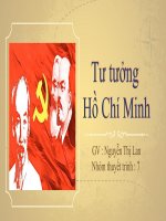 Phân tích quan điểm của HCM về 1 số lĩnh vực của văn hóa  liên hệ với văn hóa học đường của sinh viên đh công nghiệp hà nội (thực trạng và giải pháp)