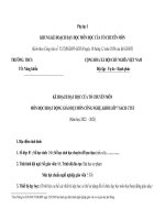 PHỤ lục i+3  CÔNG NGHỆ 7  bộ SÁCH CTST