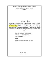Phân tích hai phương pháp sản xuất giá trị thặng dư và giá trị thăng dư siêu ngạchý nghĩa của việc nghiên cứu vấn đề này đối với việc phát triển nền kinh tế nước ta hiện nay 