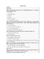 Bao cao thuc tap chính trị xã hội tại học vien chinh tri 