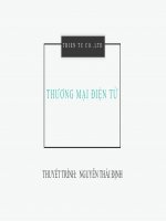 Thuyết trình thương mại điện tử_Final