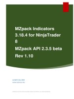 MZPACK INDICATORS AND STRATEGIES USER GUIDE (EN)