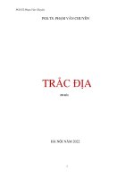 Giáo trình Trắc địa - PGS.TS Phạm Văn Chuyên