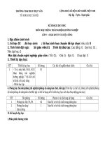 PL1  Hoạt Động Hướng Nghiệp Lớp 7