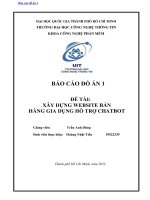 Xây dựng website bán hàng gia dụng hỗ trợ chatbot