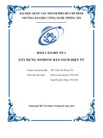 Xây dựng website bán sách điện tử