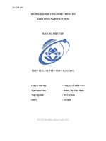 Thiết kế game trên thiết bị di động (báo cáo thực tập)