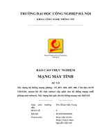 Xây dựng hệ thống mạng phòng A9_403, 404, 405, 406. Cho địa chỉ IP 120.0.0.0, mượn bit để chia subnet cấp phát cho hệ thống mạng (mỗi phòng một subnet). Xây dựng báo giá cho hệ thống mạng vừa thiết kế