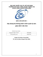 Xây dựng hệ thống phần mềm quản lý sàn giao dịch việc làm