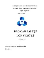 BÁO cáo bài tập lớn VI xử lý  thiết kế mạch điện tử sử dụng vi xử lý 8051 và một vi mạch 74’138 cùng các cổng logic cần thiết để điều khiển một bảng LED 
