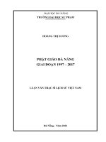 Phật giáo đà nẵng giai đoạn 1997 – 2017 