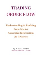 Tài liệu Forex - Trading order flow.Michael Valtos (Bản Tiếng Việt)
