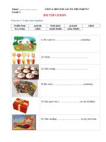 Ngữ pháp tiếng anh lớp 5  UNIT 4 