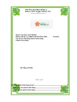 BÁO CÁO BÀI TẬP NHÓM PHÂN TÍCH VÀ THIẾT KẾ HƯỚNG ĐỐI TƯỢNG   đề tài Hệ thống Quản lí kho hàng