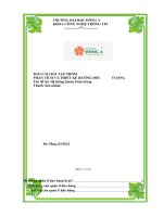 BÁO cáo bài tập NHÓM PHÂN TÍCH và THIẾT kế HƯỚNG đối TƯỢNG tên đề tài hệ thống quản lí kho hàng 