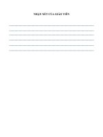 1 TIỂU LUẬN  cơ cấu xã hội   GIAI cấp TRONG THỜI kì QUÁ độ