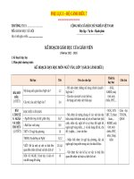 Văn 7 cánh diều   KHGD (phụ lục 1, 2, 3) 