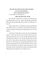 BẢN TÓM TẮT NỘI DUNG SÁNG KIẾN, GIẢI PHÁP Đơn vị: Trường Tiểu học Hòa Sơn A