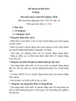 Kế hoạch dạy vật lý lớp 10   BAI 12   CHUYEN DONG NEM   