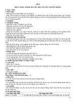 Kế hoạch dạy vật lý lớp 10   bai 6  thuc hanh do toc do cua vat chuyen dong 