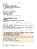 Kế hoạch dạy vật lý lớp 10   bai 12  chuyen dong nem 