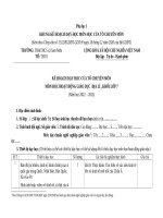 phụ lục 1, 2 ,3 môn lịch sử địa lí 7