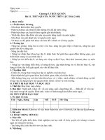 Giáo án môn Địa lí lớp 10 sách Kết nối tri thức: Bài 11