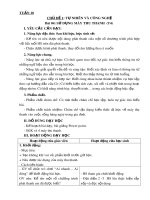 Giáo án môn Công nghệ lớp 3 sách Kết nối tri thức: Tuần 10