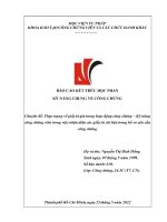 BÁO CÁO KẾT THÚC HỌC PHẦN KỸ NĂNG CHUNG VỀ CÔNG CHỨNG  Chuyên đề: Thực trạng về giấy tờ giả trong hoạt động công chứng – Kỹ năng công chứng viên trong việc nhận diện các giấy tờ, tài liệu trong hồ sơ yêu cầu  công chứng