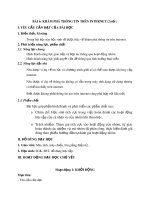 Giáo án môn Tin học lớp 3 sách Kết nối tri thức: Bài 6