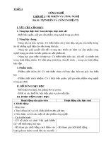 Giáo án môn Công nghệ lớp 3 sách Kết nối tri thức: Tuần 2