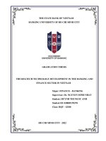 The regtech technology development in the banking and finance sector in Vietnam 2022