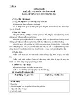 Giáo án môn Công nghệ lớp 3 sách Kết nối tri thức: Tuần 8