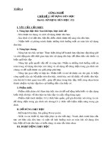 Giáo án môn Công nghệ lớp 3 sách Kết nối tri thức: Tuần 4