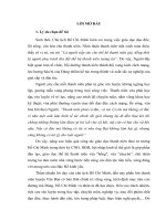 Khóa luận TCCT Vận dụng tư tưởng Hồ Chí Minh về công tác thanh niên trong giáo dục thanh niên huyện