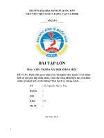 Phân tích quan niệm của chủ nghĩa mác lênin về sứ mệnh lịch sử của giai cấp công nhân  giai cấp công nhân hiện nay còn đảm nhận sứ mệnh lịch sử đó không giải thích và chứng minh 