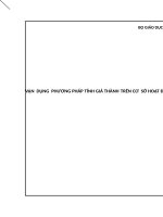 Vận dụng phương pháp tính giá thành trên cơ sở hoạt động để tính giá thành kinh doanh dịch vụ tại tổng công ty bến thành phục vụ ra quyết định quản trị 