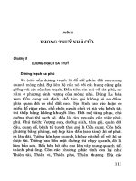 Nghiên cứu phong thủy toàn thư: Phần 2